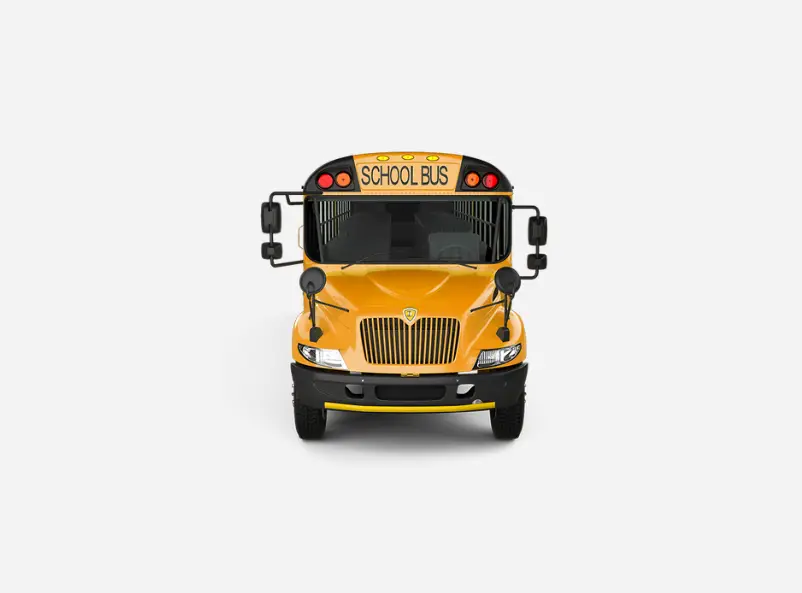 IC Bus California yellow bus