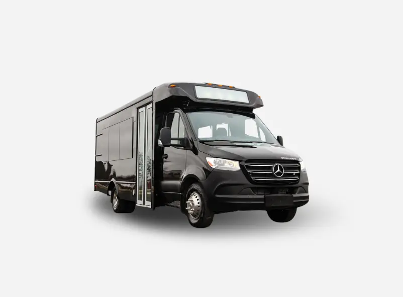 mini bus in black